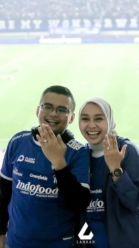 Anak Kang Demul Bikin Kejutan Lamar Wabup Cantik Anak Jenderal Polisi saat Persib Juara