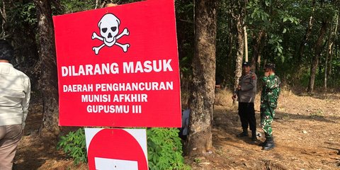 Profil Area Peledakan Amunisi TNI di Garut, Ada Papan peringatan Bergambar Tengkorak