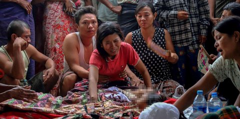 FOTO: Serangan Maut Junta Militer Myanmar Hantam Sekolah, 22 Orang Tewas Termasuk Anak-Anak