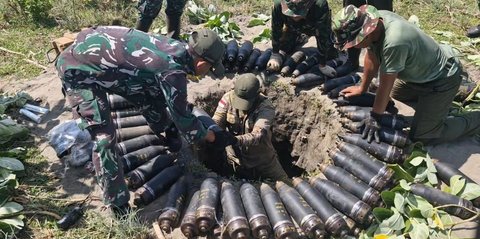 Mengenal Lima Klasifikasi Kondisi Amunisi Milik TNI