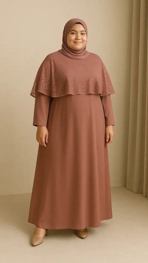 Bingung Cari Gamis untuk Orang Gemuk? 7 Model Simpel dan Glamor yang Bisa Kamu Coba & Tips Memilihnya