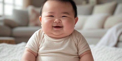 Pipi Gembul Bayi Belum Tentu Sehat, Waspadai Bahaya Obesitas pada Anak
