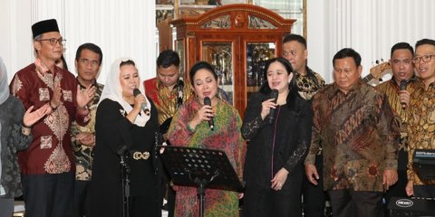 Tiga Perempuan Putri Mantan Presiden Beda Era Kumpul, Kompak Nyanyi Penuh Gembira