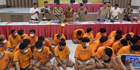 Polda Jatim Tangkap 2.307 Preman di Operasi Pekat II Semeru