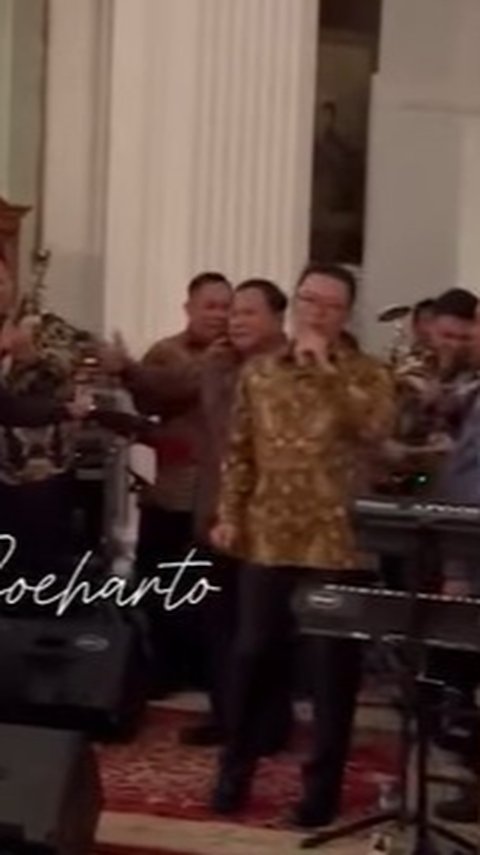 VIDEO: Momen Lucu Titiek Soeharto Minta Prabowo Berhenti Saat Asyik Joget, Ada Puan Hingga Mentan Amran