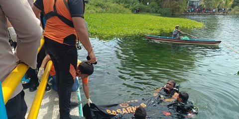 Tragis, Tiga Sekawan Ditemukan Tewas di Kedalaman Lima Meter Gara-Gara Cari Ikan di Danau Toba