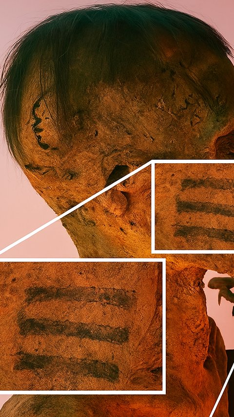 Ilmuwan Kaget Temukan Tinta Tato Aneh di Badan Mumi Berusia 800 Tahun