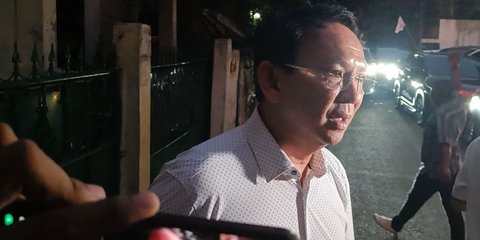 Potret Anies Baswedan dan Ahok Melayat ke Rumah Najwa Shihab