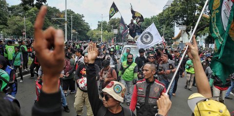 Kajian IDEAS: Demo Ojol Bikin Transaksi Harian Turun Rp188 Miliar