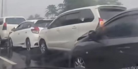 Penyebab Kecelakaan Beruntun 5 Mobil di Tol Cileunyi