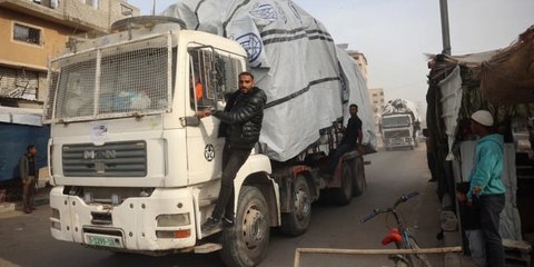 PBB: Israel Izinkan Truk Bantuan Masuk ke Gaza, Tapi Belum Ada yang Didistribusikan
