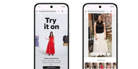 Google Hadirkan Fitur Try-On, Beli Baju Online Tak Lagi Salah Ukuran