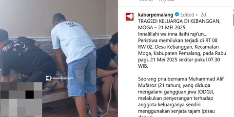 Lerai Perselisihan Keluarga, Paman di Pemalang Malah Ditusuk hingga Tewas
