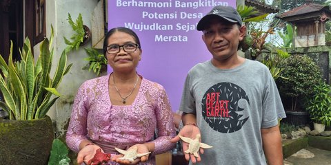 Dulu Tukang Setrika Keliling, Kini Jadi Pengrajin Patung Kura-Kura dan Raup Omzet 10 Juta Per Bulan
