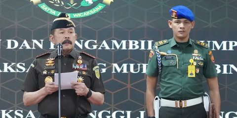Tinggi Gagah Perwira TNI Ajudan Jaksa Agung dari Corps Polisi Militer, Mafia Jangan Macam-macam!