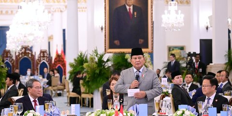 VIDEO: Mendadak Balik Badan, Adab Prabowo sampai Salami Delegasi Tiongkok sampai Terkejut
