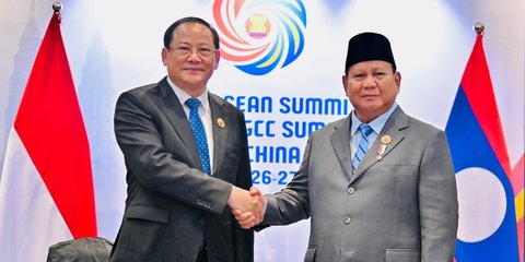Prabowo Ajak PM Laos Kerja Sama Perangi Perdagangan Manusia, Narkoba hingga Judi Online