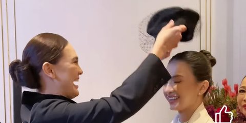 5 Potret Raline Shah Resmi jadi Presiden Jomblo Indonesia, Sudah Sertijab dengan Luna Maya Ditandai Penyerahan 'Mahkota'