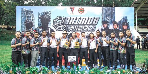 Satbrimob Polda Metro Jaya Raih Juara 4 di Ajang Lomba Brimob Challenge 2025