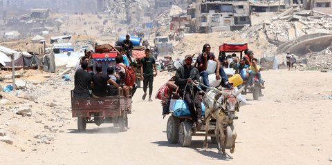 Israel Ingin Kuasai 75 Persen Wilayah Gaza dalam Waktu 2 Bulan, Usir Penduduk Palestina ke Tiga Wilayah