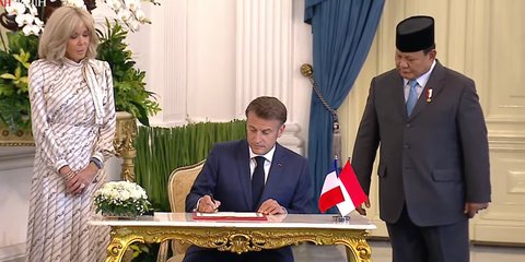 Presiden Macron-Prabowo Bakal Teken Perjanjian Persahabatan di Candi Borobudur Besok