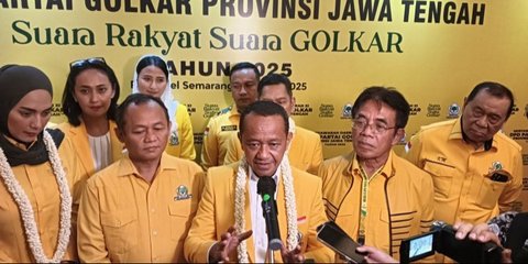 Hadiri Musda Golkar Jateng, Bahlil Instruksikan Seluruh Kader Sukseskan Program Prabowo-Gibran