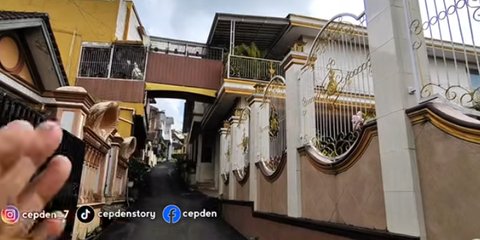 Hasil Kerja Keras, Potret Rumah Mewah Bak Istana di Pelosok Desa Ternyata Pemiliknya Tukang Bangunan