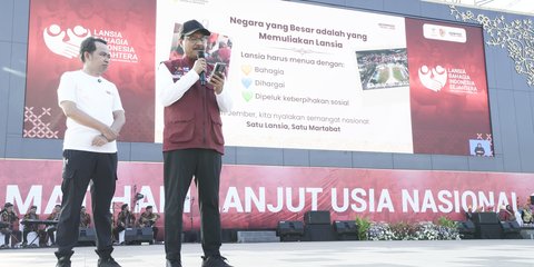 Hari Lanjut Usia Nasional, Gus Ipul Bacakan Puisi 'Lansia Bahagia, Indonesia Sejahtera'