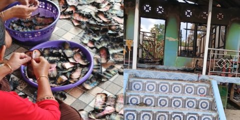 Penampakan Tumpukkan Uang jadi 'Korban' Kebakaran di Rumah, Kondisinya Bikin Nyesek
