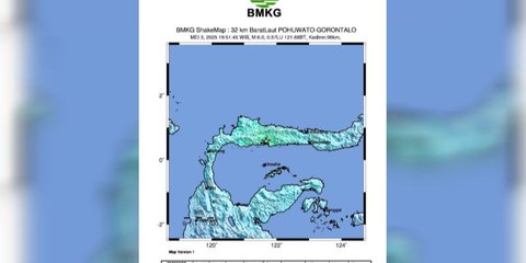 Penjelasan BMKG Terkait Gempa Magnitudo 6 Guncang Gorontalo