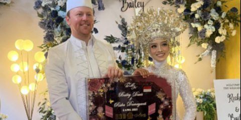 Momen Cewek Indonesia Dinikahi Bule New Zealand, Maharnya jadi Sorotan