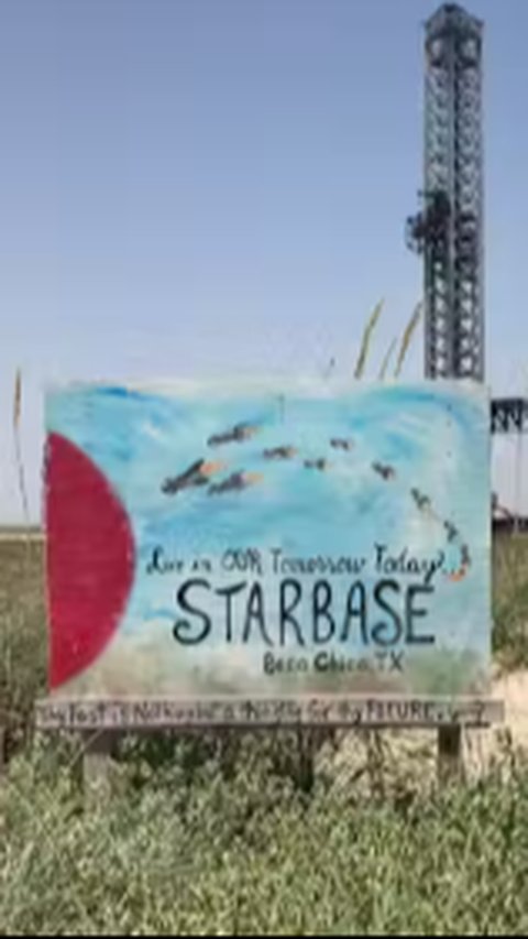 Melihat 'Starbase' Sebuah Kota Baru di Texas Milik Elon Musk