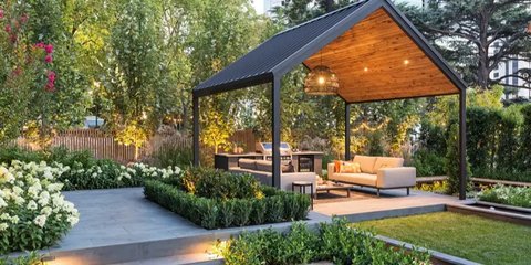 Model Gazebo Taman Minimalis, Contoh Desain untuk Ruang Santai Outdoor