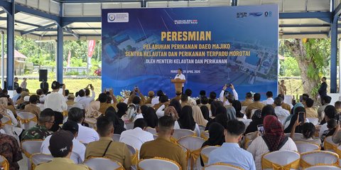 Menteri KKP Resmikan SKPT Morotai, Perkuat Ekonomi Kelautan di Wilayah Terluar