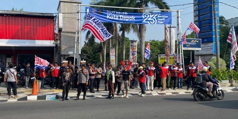 Ratusan Karyawan Hotel Bumi Wiyata Demo Belum Digaji Dua Bulan dan THR Belum Dibayar