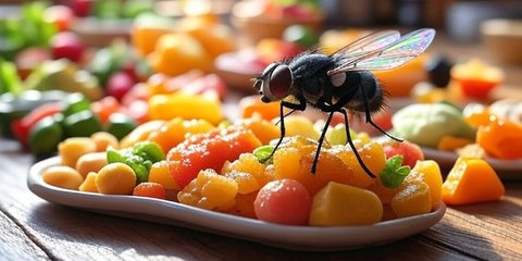 Cara Ampuh Agar Makanan Tak Dihinggapi Lalat, Hanya Perlu Lakukan ini