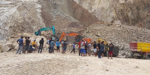 Polisi Tetapkan 2 Tersangka Kasus Longsor Maut Tambang Gunung Kuda Cirebon