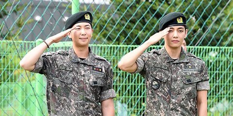RM dan V BTS Bebas Wamil! BTS Siap Comeback Full Team Usai Hiatus Panjang