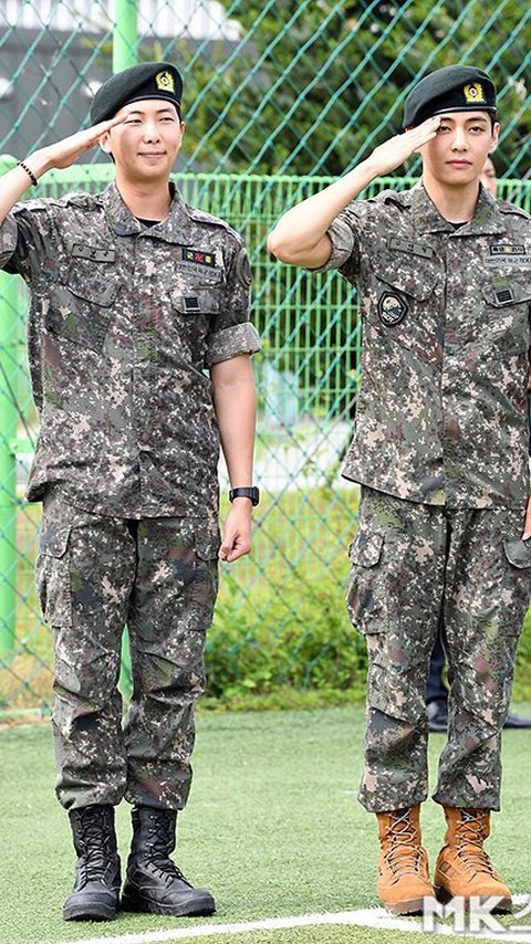 RM dan V BTS Bebas Wamil! BTS Siap Comeback Full Team Usai Hiatus Panjang