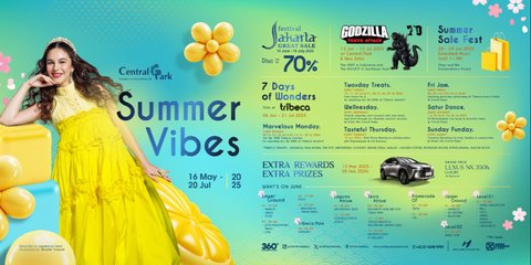 Rayakan Serunya Nuansa Musim Panas 2025 dengan Summer Vibes di Central Park Mall dan Neo Soho Mall