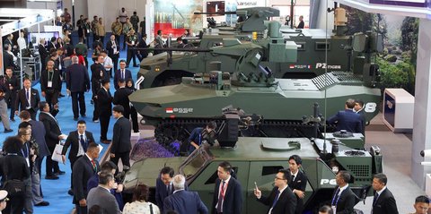 FOTO: Intip Beragam Alutsista Canggih di Ajang Indo Defence 2025