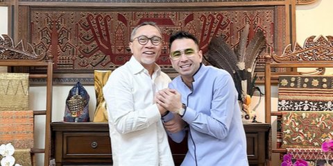 Potret Raffi Ahmad Bertemu Menko Bidang Pangan Zulkifli Hasan yang Baru Pulang Ibadah Haji, Sikapnya Dipuji