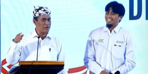 Sampai Tolak Pinggang, Mentan Amran Tegas Tantang Pria Berjenggot Panjang Karyawan BUMN