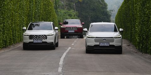 Segini Konsumsi BBM Honda HR-V e:HEV dari Jakarta-Anyer