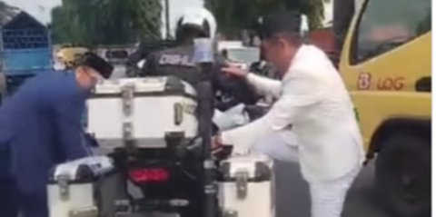 Gara-Gara Dedi Mulyadi Tak Pakai Helm, Patwal Dishub Kena Tilang