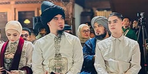 Potret Mulan Jameela Tertunduk saat Foto Sejajar dengan Maia Estianty di Siraman Al Ghazali