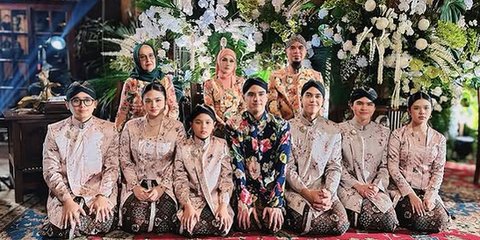 Penampilan Anak-anak Mulan Jameela di Siraman Al Ghazali, Shafeea dan Tiara Terlihat Dewasa Rambut Disanggul