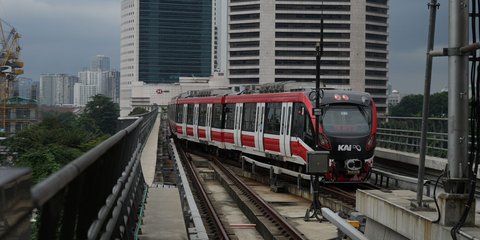 LRT Jabodebek Uji Coba Rangkaian Baru, Ini Jadwal dan Rute Terkini
