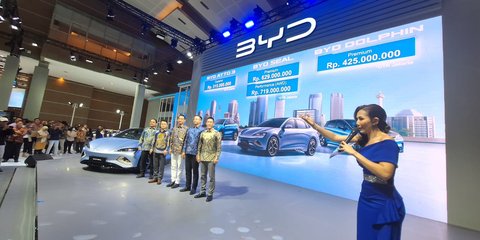 BYD Kuasai 52,6% Pasar Mobil Listrik di Indonesia