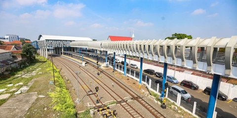 FOTO: Menjajal Skybridge Stasiun Bogor-Paledang yang Siap Dioperasikan pada 18 Juni